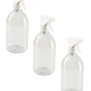 3x 500 ml transparent PET spray bottle with trigger by Comptoir des flacons. Nigeria-Materiels.com is your one-stop shop for all your construction and hardware needs. Enjoy a seamless shopping experience.