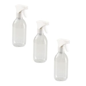 3x 250 ml transparent PET trigger spray bottles by Comptoir des flacons. Explore our extensive catalog of industrial tools and materials at Nigeria-Materiels.com. We deliver quality and reliability.