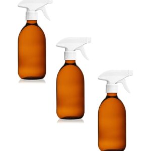 3x 250 ml amber glass spray bottles with trigger by Comptoir des flacons. Nigeria-Materiels.com offers a comprehensive selection of industrial and construction materials. Your success is our priority.