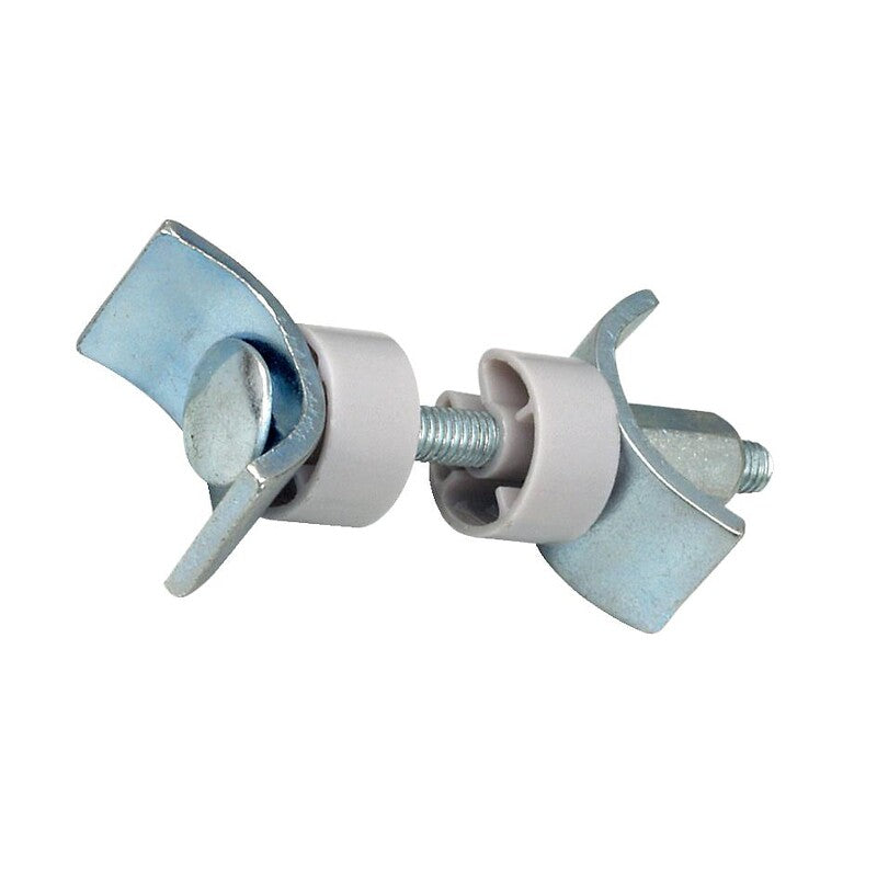 Worktop assemblies - Worktop connectors - chrome finish - length 100 mm - pack of 10. Get the best construction and hardware products at Nigeria-Materiels.com. We deliver quality and value.