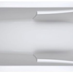 JACOB DELAFON CORVETTE 3 white bathtub with adjustable feet. Get the best industrial and construction materials at Nigeria-Materiels.com. We deliver excellence in every order.