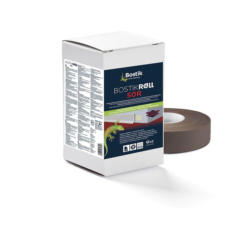 BOSTIK ROLL 50R reinforced adhesive tape for irregular supports 30mx50mm. Nigeria-Materiels.com offers high-quality hardware and industrial tools. Trust us for all your project needs.