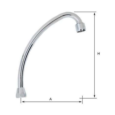 D18 tube spout for DJINNII REIMS II (after 07/93) SIROCCO and CHAMPAGNE, JACOB DELAFON, Ref.R29928548 C4. Nigeria-Materiels.com is your one-stop shop for industrial and hardware needs. Enjoy a seamless shopping experience.