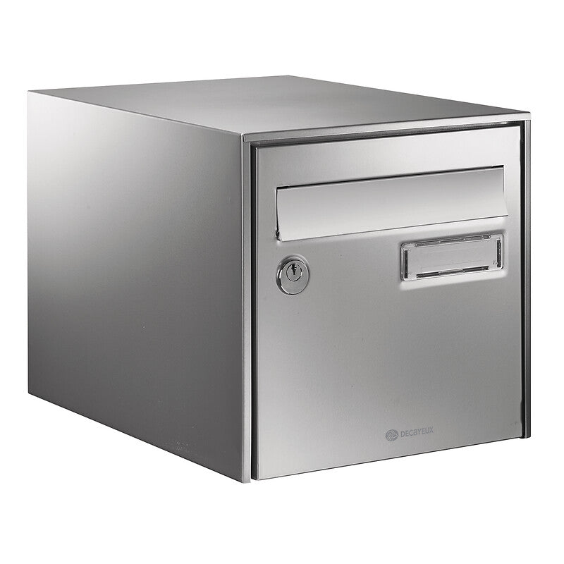 Loft anti-corrosion stainless steel mailbox - double-sided - L 300 x H 290 x D 410 mm. Nigeria-Materiels.com is your trusted partner for all your construction and hardware needs. Shop with us for quality and affordability.