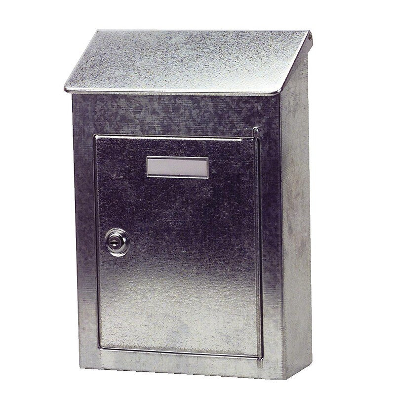 Galvanized 'Pavilion' mailbox 210 x 310 x 80 mm. Explore our collection of construction and hardware products at Nigeria-Materiels.com. We deliver quality and value.