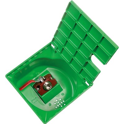 BAC227 tap watering can - Green PVC + zinc - 200x200x140 mm. Nigeria-Materiels.com offers a wide selection of hardware and plumbing supplies. Your satisfaction is guaranteed.