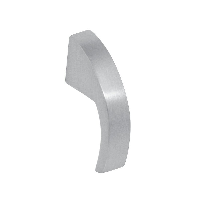 Curved zamak button - matt chrome finish. Find durable plumbing and electrical materials at Nigeria-Materiels.com. We are committed to excellence.