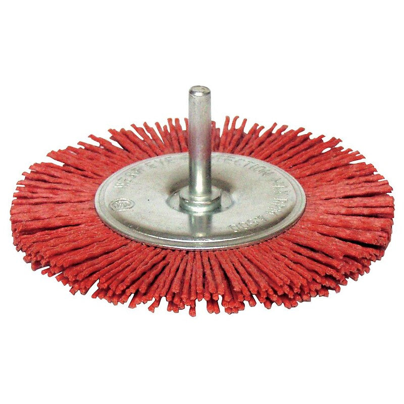 Circular brush on nylon rod diameter 100 mm wire diameter 0.2 mm. Discover premium industrial and plumbing products at Nigeria-Materiels.com. We deliver excellence in every order.