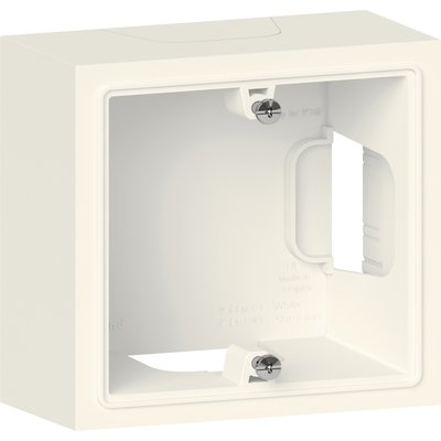 Dooxie surface-mounted frame - 1 post - White - Ref.600041. Nigeria-Materiels.com is your one-stop shop for electrical and hardware needs. Enjoy a seamless shopping experience.