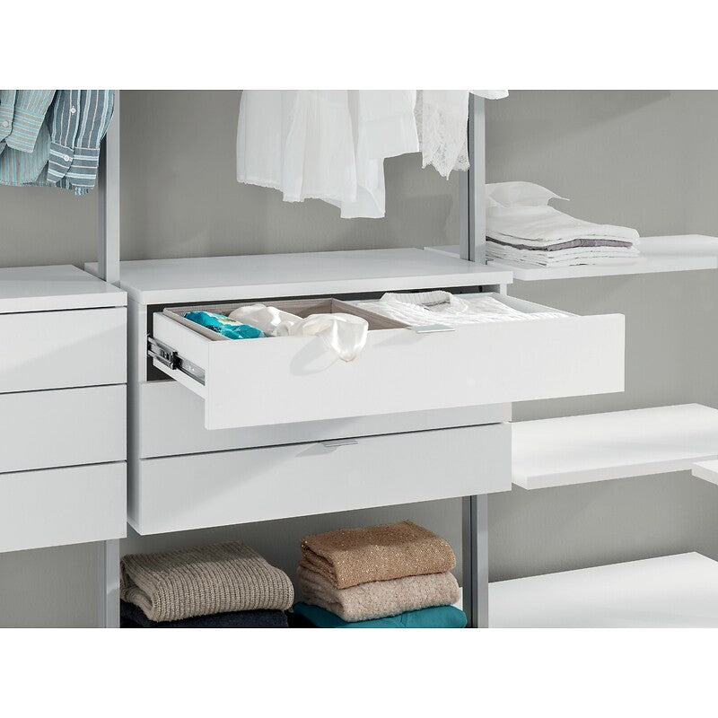 Clos-It storage unit - 2 drawers - 790 x 395 x 400 mm - white finish. Nigeria-Materiels.com is dedicated to providing premium industrial and electrical supplies. Your satisfaction is our goal.