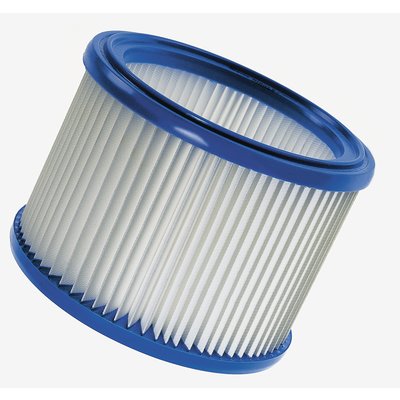 DUST Filter Cartridge D 185x140 with washable polyester slats for ASP35L stainless steel & ASP 25L vacuum cleaner (without fixing). Nigeria-Materiels.com provides a comprehensive range of industrial and plumbing materials. Your satisfaction is guaranteed.