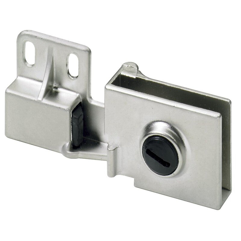 Glass door hinge 170° - glass/wood - matt nickel-plated zamak - ET 5150. Explore our collection of construction and hardware products at Nigeria-Materiels.com. We deliver quality and value.