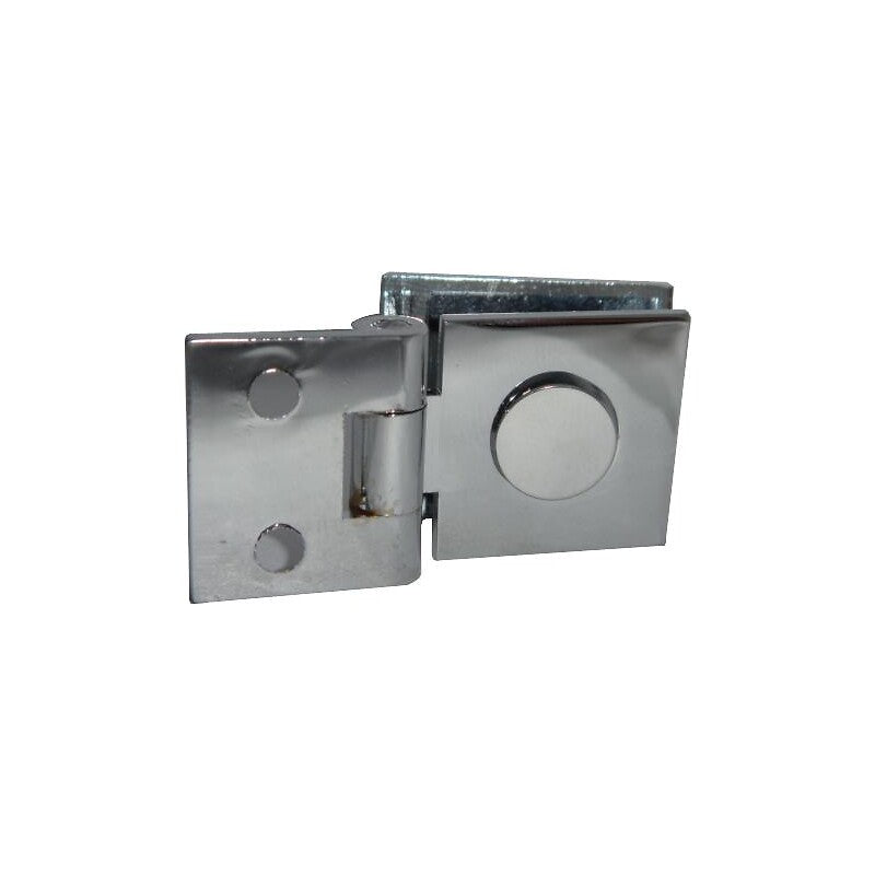 Glass/wood backplate hinges - chrome-plated brass 25 x 30 mm - pair. Discover premium construction and electrical products at Nigeria-Materiels.com. We deliver quality and reliability.