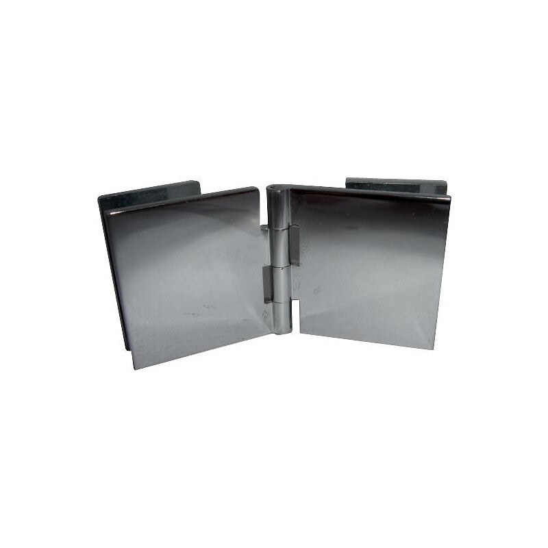 Glass/glass backplate hinges - chrome-plated brass 40 x 40 mm - pair. Discover premium industrial and plumbing products at Nigeria-Materiels.com. We deliver excellence in every order.