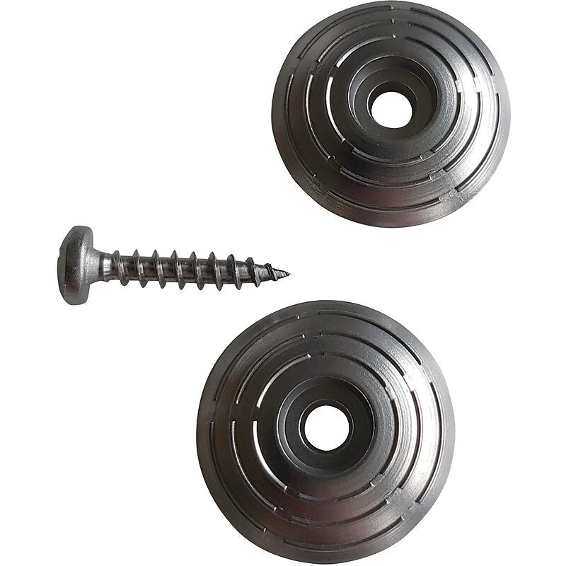 Waccess indoor and outdoor tactile studs - screw-in - kit of 200 - in black ABS finish. Find high-quality hardware and plumbing products at Nigeria-Materiels.com. We cater to both small and large-scale projects.