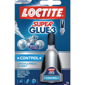 Superglue control liquid glue 3 gram tube Ref. 2608738. Nigeria-Materiels.com is your go-to source for plumbing and electrical products. Shop with us for quality and affordability.