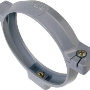 COR pipe flange clamp - grey PVC - Ø 80 mm. At Nigeria-Materiels.com, we bring you premium hardware and industrial tools. Shop with us for durable and efficient solutions.