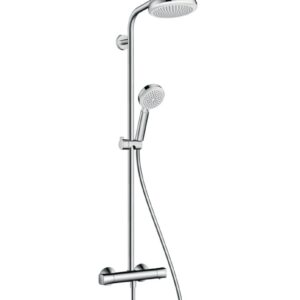 HANSGROHE Showerpipe Crometta 160 1jet shower column, Ref. 27264400. Nigeria-Materiels.com offers a wide selection of plumbing and electrical products. Quality and affordability guaranteed.