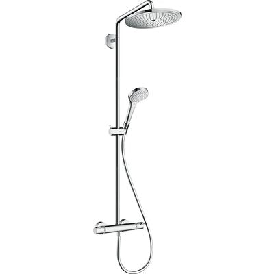 Showerpipe Croma 280 Shower Column Thermostatic Shower Mixer Chrome Ref. 2679000000. Nigeria-Materiels.com is your one-stop shop for all your construction and hardware needs. Enjoy a seamless shopping experience.