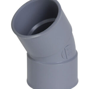 30° female-female elbow - CJ33 - Grey PVC - Ø 50 mm. Nigeria-Materiels.com is dedicated to providing premium construction and hardware materials. Your satisfaction is our priority.