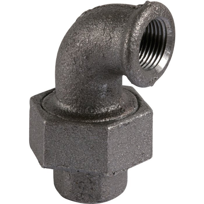 Malleable cast iron union elbow 96 black 12X17 female female Ref. 09601002. Nigeria-Materiels.com provides top-notch electrical and construction materials. Your projects deserve the best.