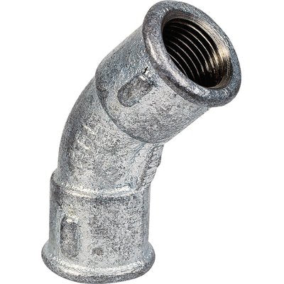 Malleable cast iron curve 41 galvanized female female 50X60 Ref. 04125008. Find durable plumbing and electrical materials at Nigeria-Materiels.com. We are committed to your success.