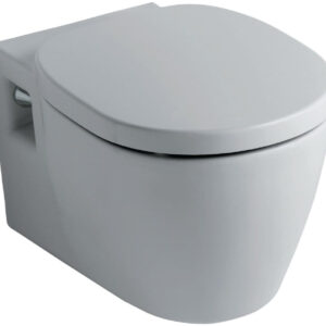 CONNECT 36.5x54.5cm wall-hung toilet bowl, independent supply, direct flush, white ref. E711601. Nigeria-Materiels.com is dedicated to providing top-notch hardware and construction supplies. Your satisfaction is our priority.