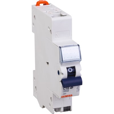 Magnetothermal circuit breaker - mtc 45 fixmatic - 1p+n curve c 16a - 4500a/4.5ka - 1 module - neutral on the left Ref / GW90607F. Nigeria-Materiels.com offers a wide selection of hardware and plumbing products. Get the best tools for your projects today.