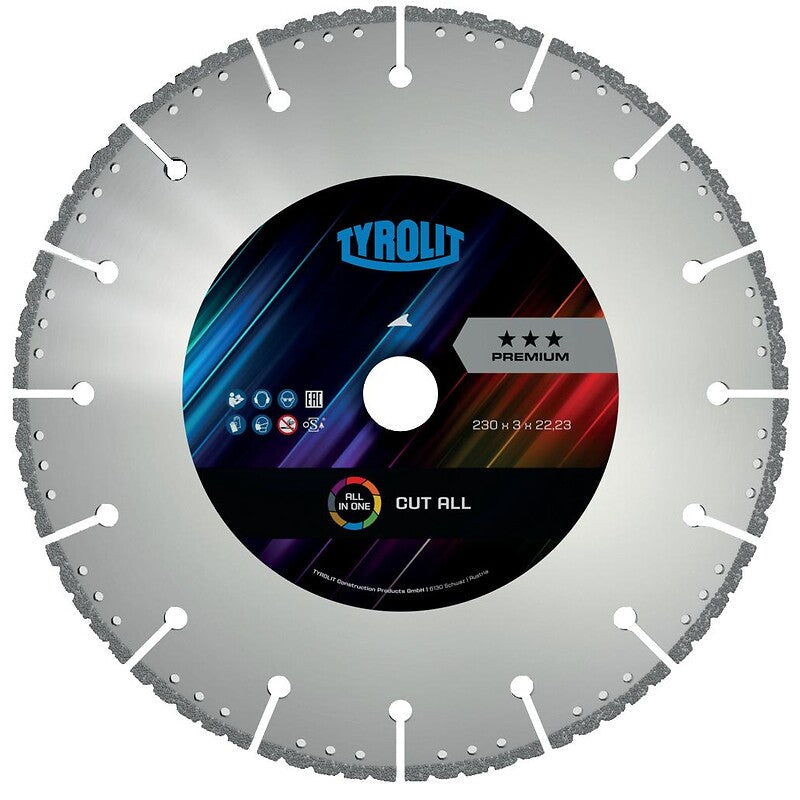 Diamond cutting disc UC3 CUT-ALL DC-ALL 125x3x22.23 mm. Nigeria-Materiels.com offers top-quality hardware and construction materials. Find everything you need for your projects in one place.