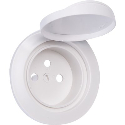 Céliane shutter cover - IP 44 - for 2P+T socket - white - Ref.067812. Discover top-quality construction and hardware products at Nigeria-Materiels.com. We deliver excellence in every order.