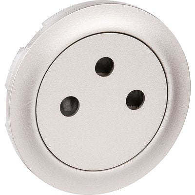 Céliane cover plate - 2P+T Surface socket - titanium - Ref.068411. Nigeria-Materiels.com offers a wide selection of plumbing and electrical products. Quality and affordability guaranteed.