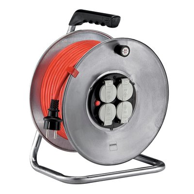 SILVER professional electric reel - L. 25 m. Nigeria-Materiels.com is your one-stop shop for electrical and hardware needs. Enjoy a seamless shopping experience.