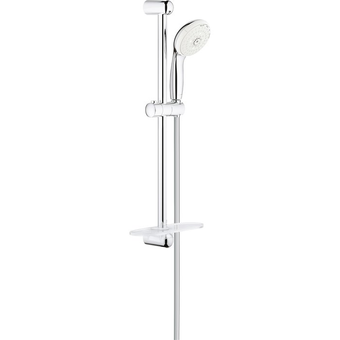 Tempesta 100 Chrome 4-jet shower set with bar 28593002. Nigeria-Materiels.com provides top-notch electrical and construction materials. Your projects deserve the best.