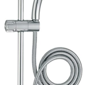 EJACOB DELAFON CO shower set 60 cm bar, 1 jet hand shower, 1.75 m hose, chrome ref. E14320-CP. Nigeria-Materiels.com provides top-notch plumbing and electrical supplies. Your projects deserve the best tools.