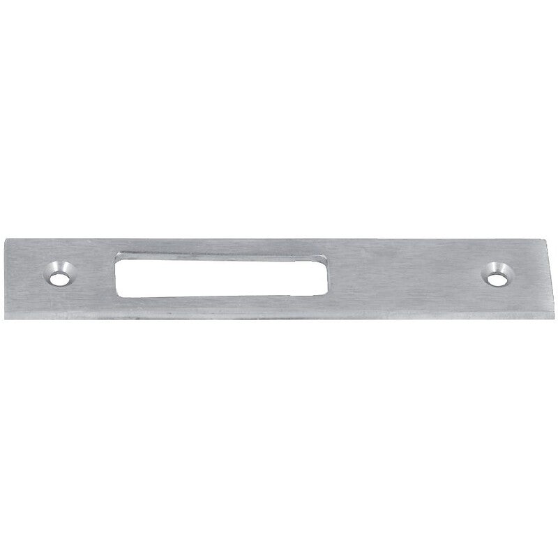 Flat stainless steel high or low strike plate 134 x 24 x 3 mm for Multiblindo lock. At Nigeria-Materiels.com, we bring you premium hardware and industrial tools. Shop with us for durable and efficient solutions.