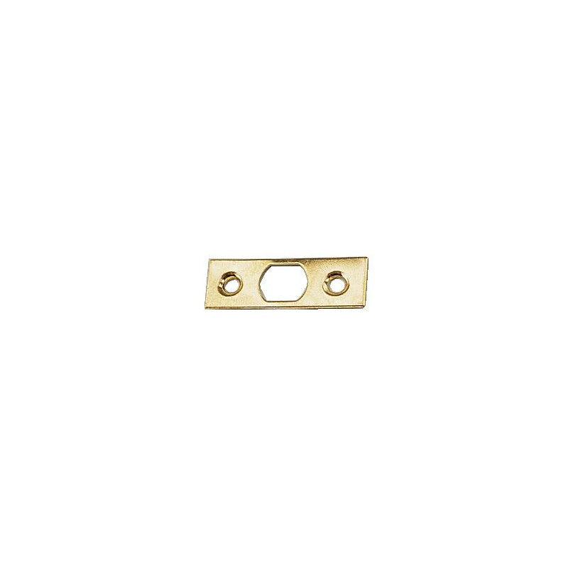 Flat strike plate for brass tab lock. Nigeria-Materiels.com offers a wide selection of electrical and construction products. Quality and affordability guaranteed.