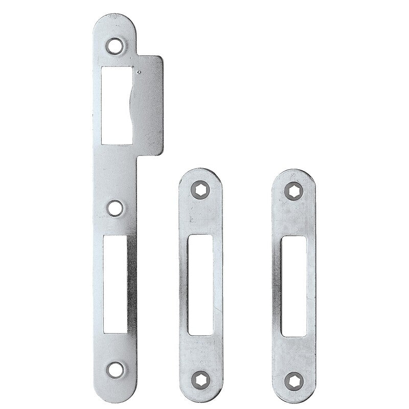 Strike plates for Centr'axe locks, set of 3. Nigeria-Materiels.com is your go-to source for plumbing and electrical products. Shop with us for quality and affordability.