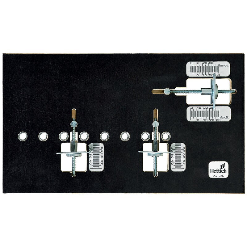 Practica template for drilling the front fixing of InnoTech and ArciTech drawers. Nigeria-Materiels.com provides a comprehensive range of industrial and plumbing materials. Your satisfaction is guaranteed.