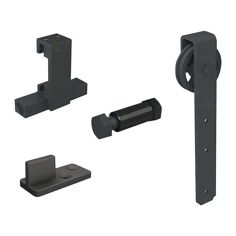 Roc-Design Trim - E-Mount - Door up to 100 kg - Black - Wooden Door. Nigeria-Materiels.com offers high-quality hardware and industrial tools. Trust us for all your project needs.