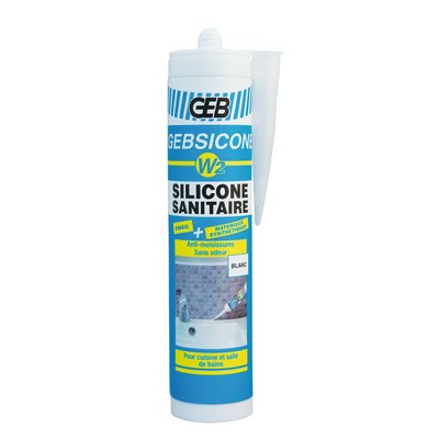 GEBSICONE W2 BLANC       310ML. Discover premium industrial and plumbing products at Nigeria-Materiels.com. We deliver excellence in every order.