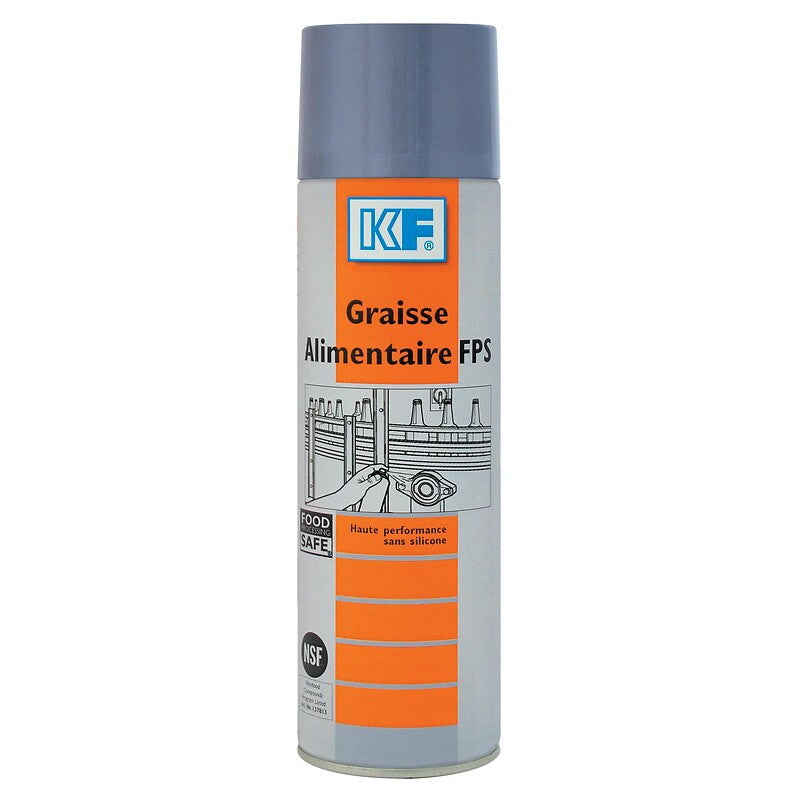 White food grease, aerosol 650 ml gross / 500 ml net. Explore our collection of construction and plumbing products at Nigeria-Materiels.com. We deliver excellence in every order.