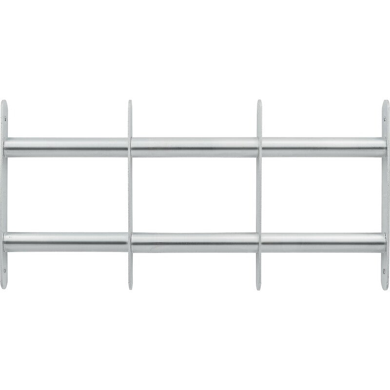 Anti-burglary grille for frame and air vent in galvanized steel, height 300 mm, adjustable in width from 500 to 650 mm. Nigeria-Materiels.com is your trusted partner for industrial and plumbing needs. Shop with us for reliable solutions.