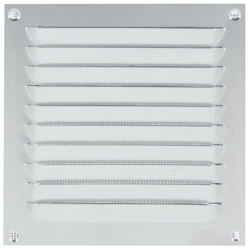 Stamped aluminum ventilation grille with nylon mosquito net 400 x 100 mm. Discover premium industrial and plumbing products at Nigeria-Materiels.com. We deliver excellence in every order.