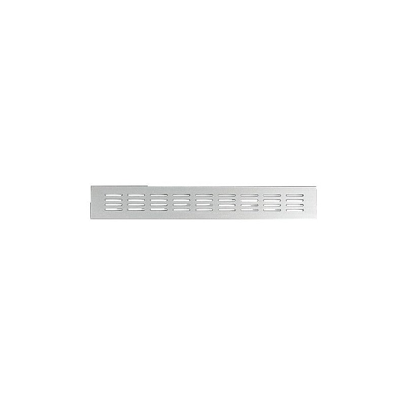 Ventilation grilles for furniture - to be built in - in white anodized aluminum H60xL400mm. Find reliable construction and plumbing products at Nigeria-Materiels.com. We make your projects easier and more efficient.