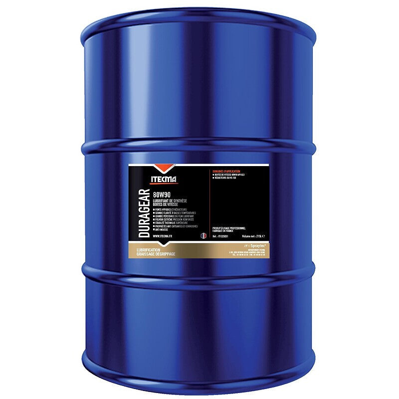 Duragear 80W90 synthetic gearbox oil 215 litre can. Nigeria-Materiels.com is your go-to source for construction and hardware supplies. Enjoy a seamless shopping experience.