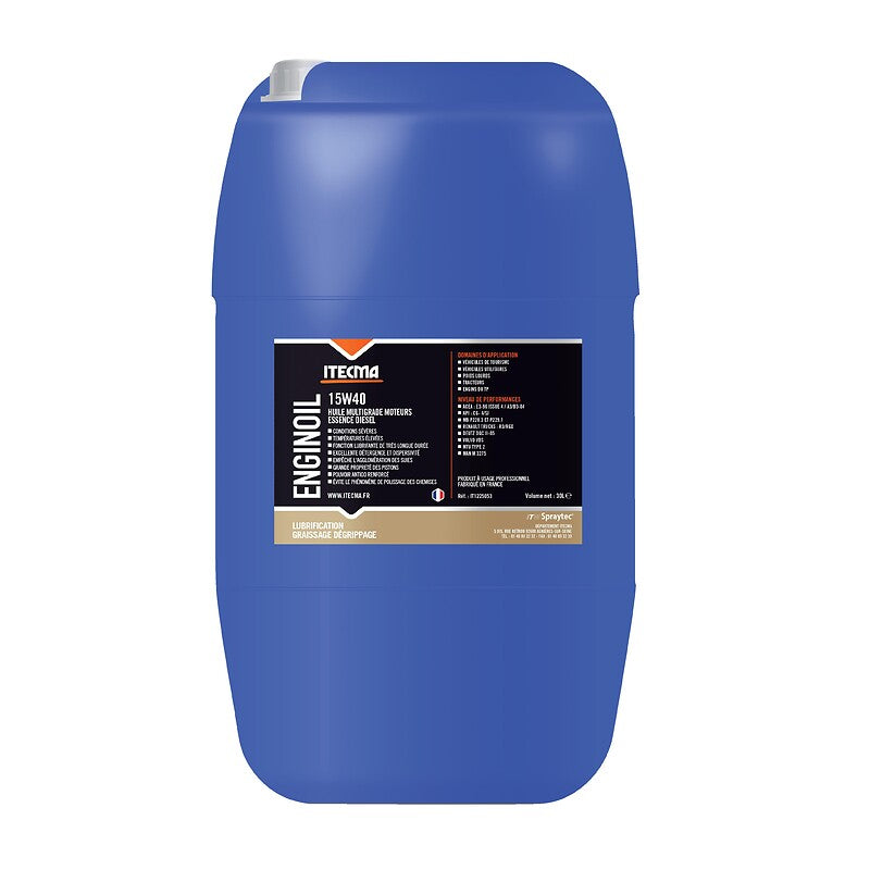 Enginoil 15W40 multigrade petrol or diesel engine oil 30 litre can. Discover premium industrial and plumbing products at Nigeria-Materiels.com. We deliver excellence in every order.