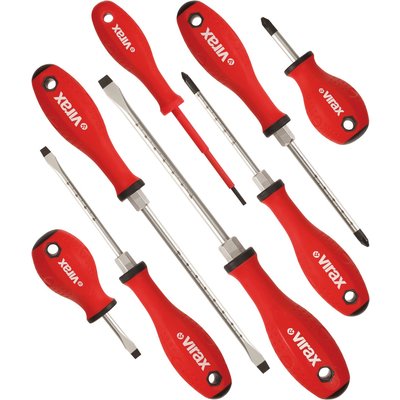 Set of 8 magnetic screwdrivers in case Ref. 341820. Nigeria-Materiels.com offers a wide selection of plumbing and electrical products. Quality and affordability guaranteed.