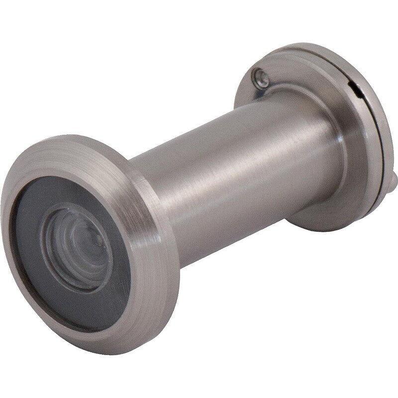 Standard 180° door peephole, brass, stainless steel finish. At Nigeria-Materiels.com, we bring you premium hardware and industrial tools. Shop with us for durable and efficient solutions.