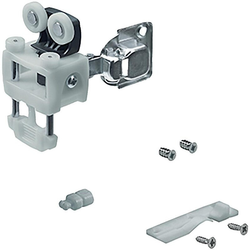 Wing Line L folding door hardware kit - Classic - without bottom guide - 12 kg door - white - right-hand fitting. Explore our range of electrical and construction products at Nigeria-Materiels.com. We deliver quality and reliability.