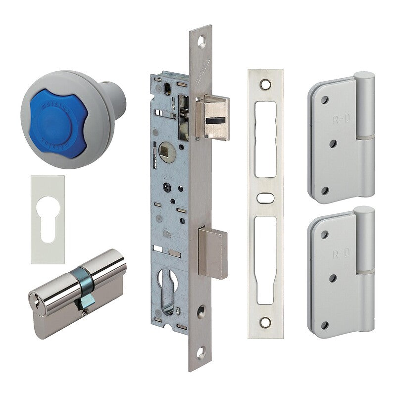 Mortise lock kit 790 Kid Protec 6 mm square 24 mm axle 39 mm box. Nigeria-Materiels.com provides top-notch plumbing and electrical supplies. Your projects deserve the best tools.